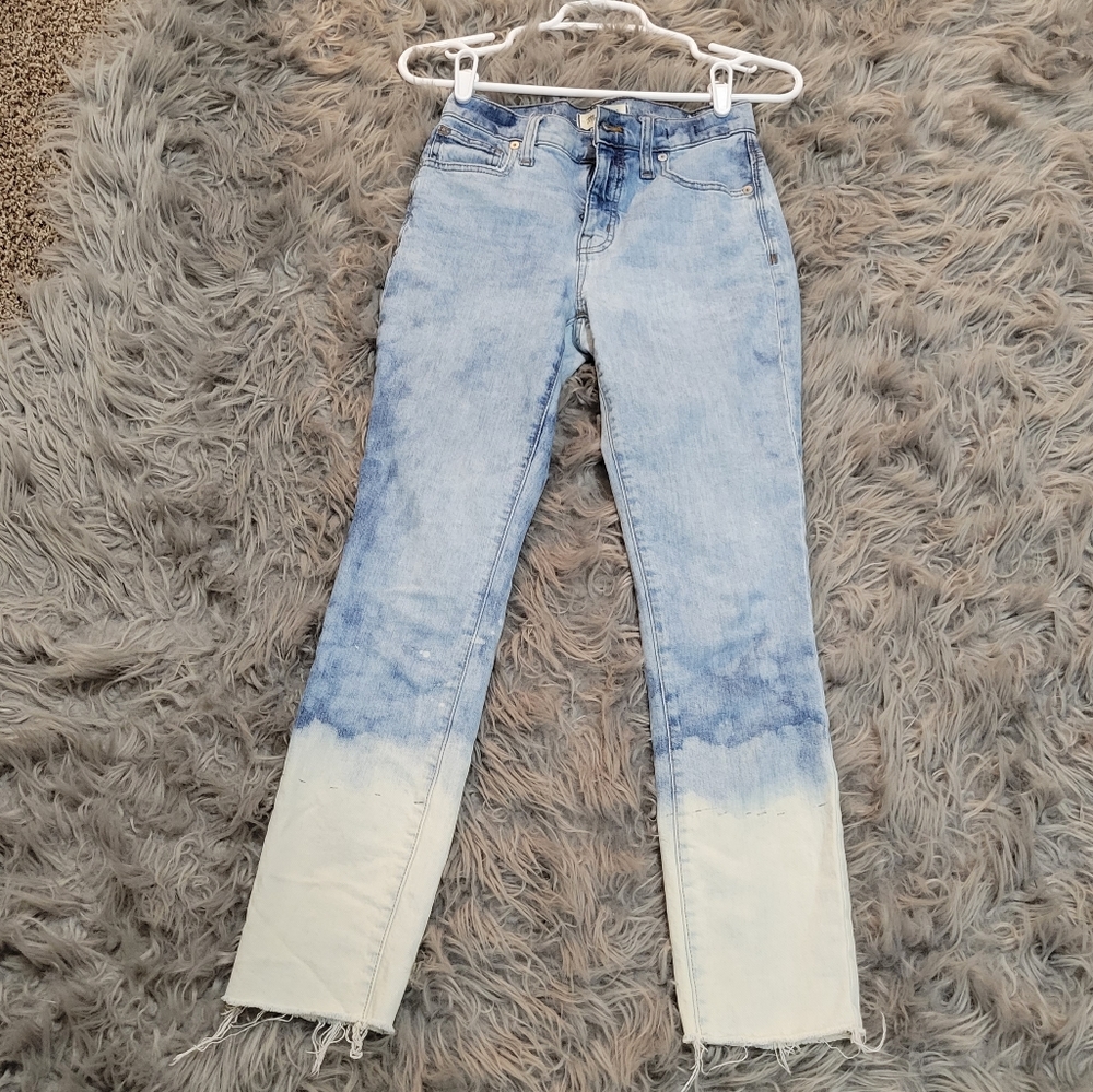 Madewell discolored skinny high rise 👖